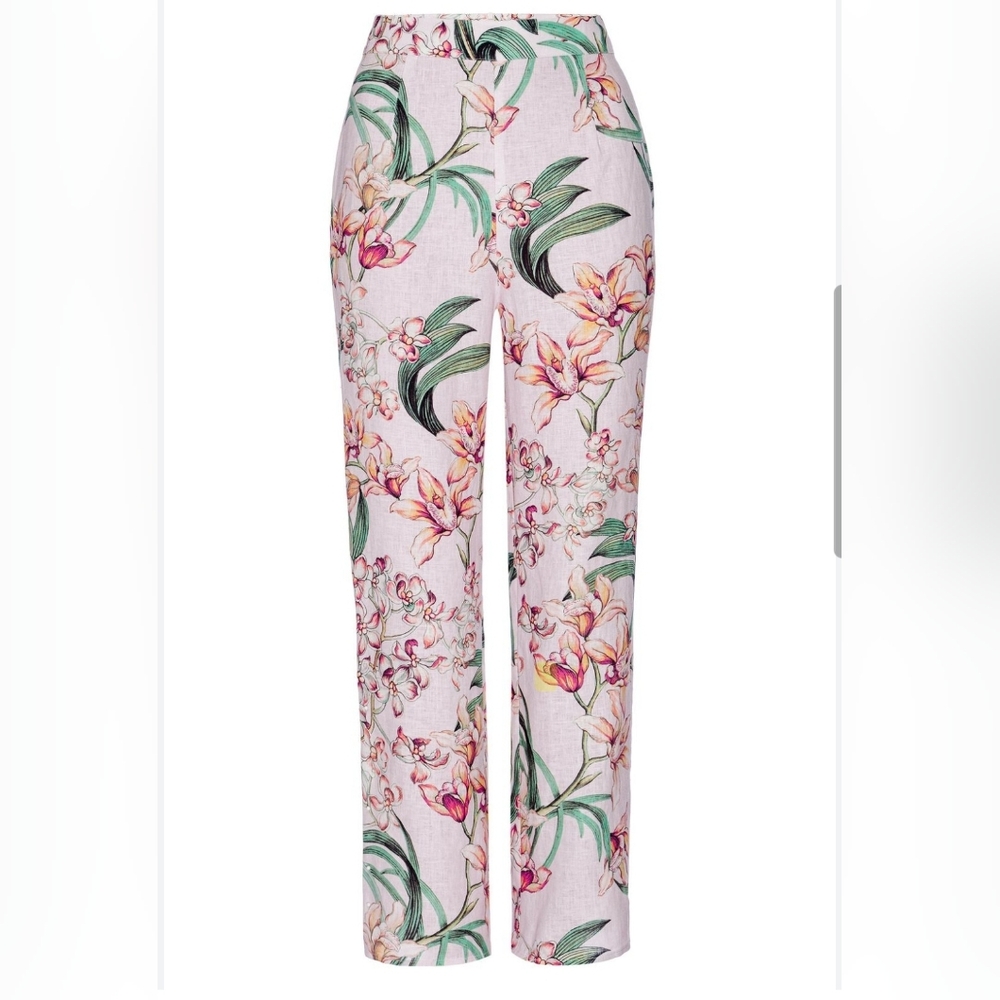 Monday Swimwear Hamptons Pant / Sz S / Floral Print - Pre-loved